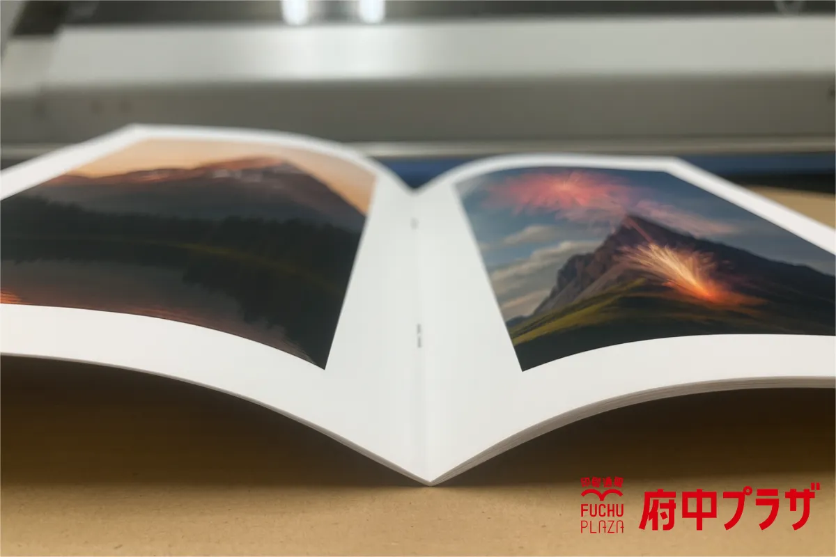 カラー中綴じ冊子 印刷サンプル2